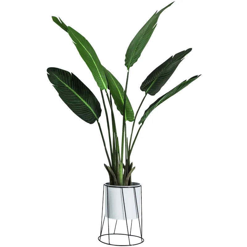 Plant Pot Nordic Creative Indoor Balcony Table Flower Pot Decoration Flower Stand Home Decoration Wrought Iron Metal Pot