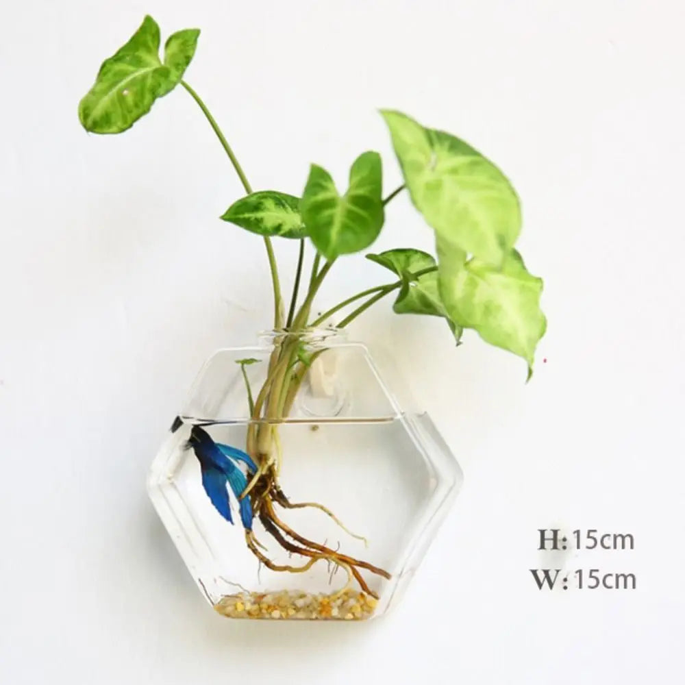 Home Decorations Hydroponic Plants Purify House Glass Crafts Flower Vase Hydroponic Vase Flower Pot Plant Container