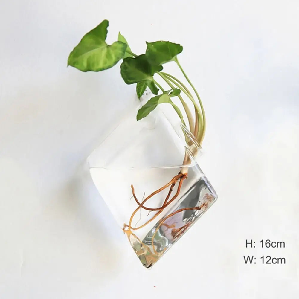 Home Decorations Hydroponic Plants Purify House Glass Crafts Flower Vase Hydroponic Vase Flower Pot Plant Container