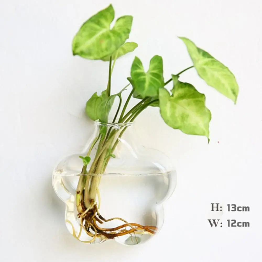 Home Decorations Hydroponic Plants Purify House Glass Crafts Flower Vase Hydroponic Vase Flower Pot Plant Container