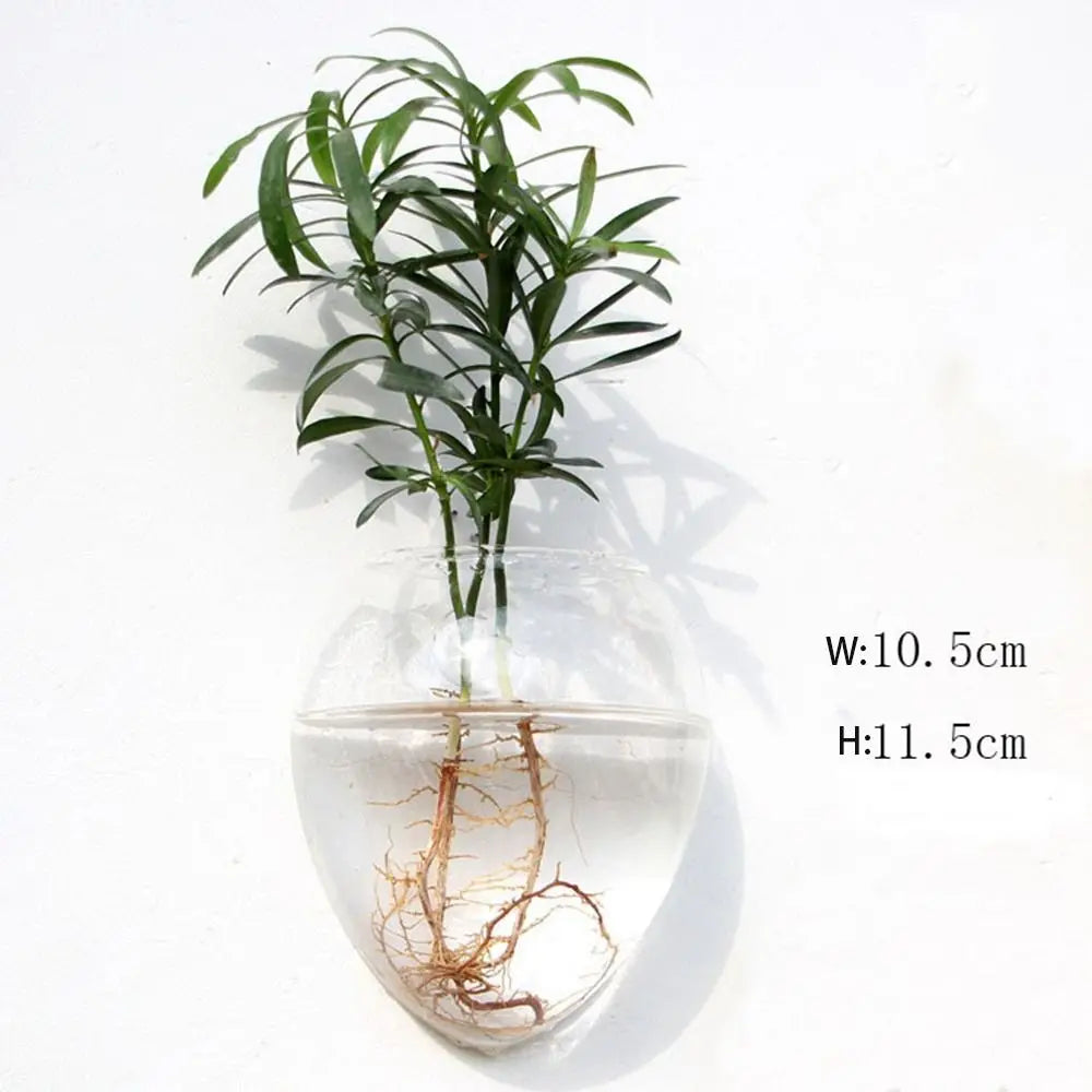 Home Decorations Hydroponic Plants Purify House Glass Crafts Flower Vase Hydroponic Vase Flower Pot Plant Container