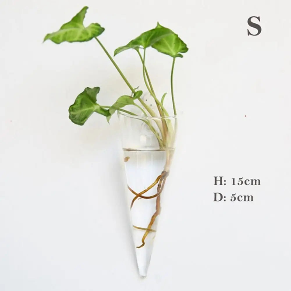 Home Decorations Hydroponic Plants Purify House Glass Crafts Flower Vase Hydroponic Vase Flower Pot Plant Container