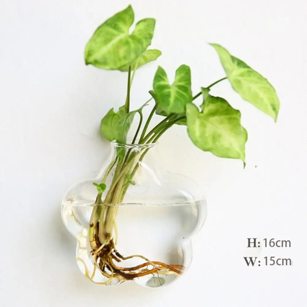 Home Decorations Hydroponic Plants Purify House Glass Crafts Flower Vase Hydroponic Vase Flower Pot Plant Container