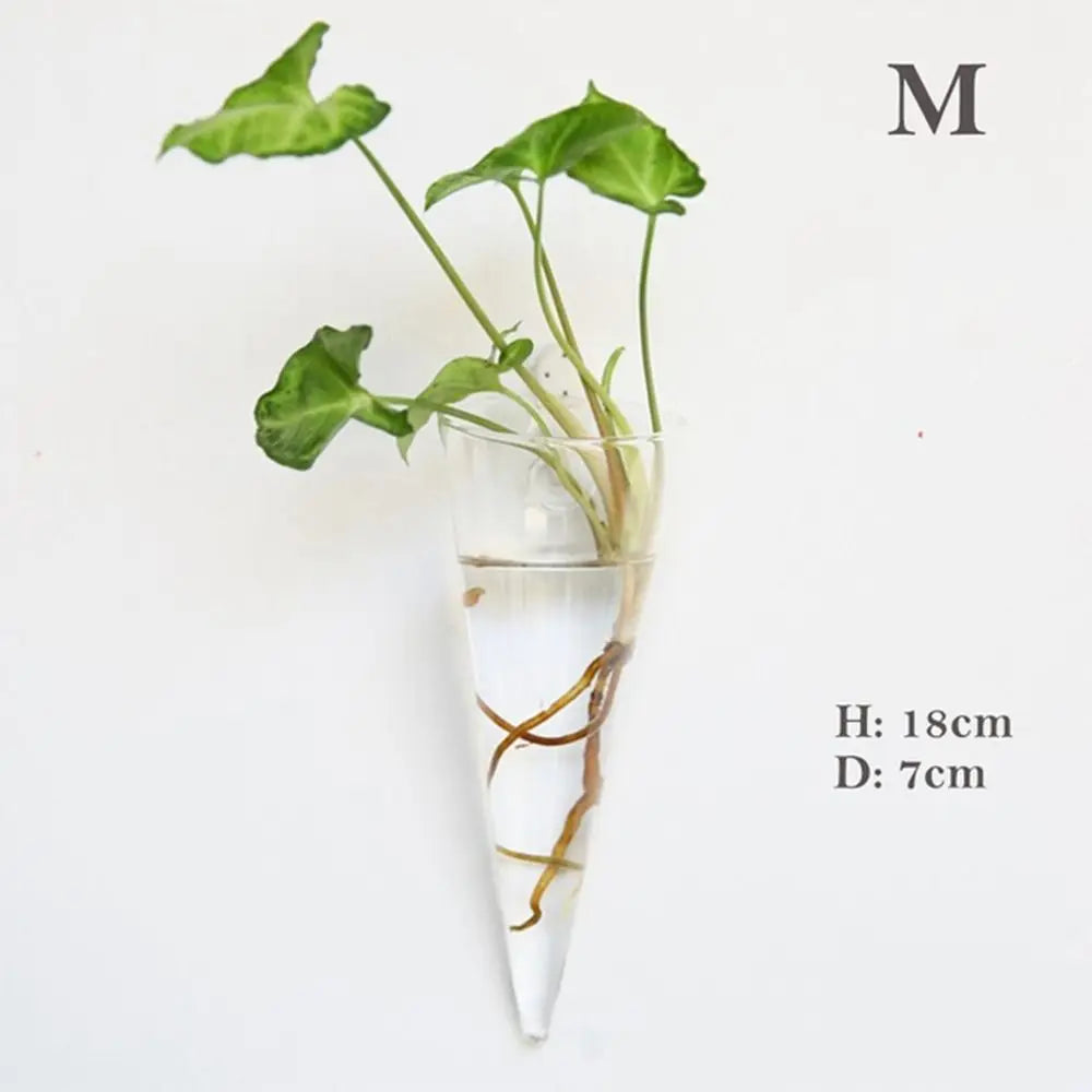 Home Decorations Hydroponic Plants Purify House Glass Crafts Flower Vase Hydroponic Vase Flower Pot Plant Container